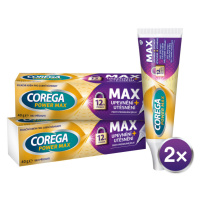 Corega Power Max Upevnění + Utěsnění fixační krém 40g - balení 2 ks