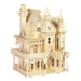 Woodcraft Dřevěné 3D puzzle vila