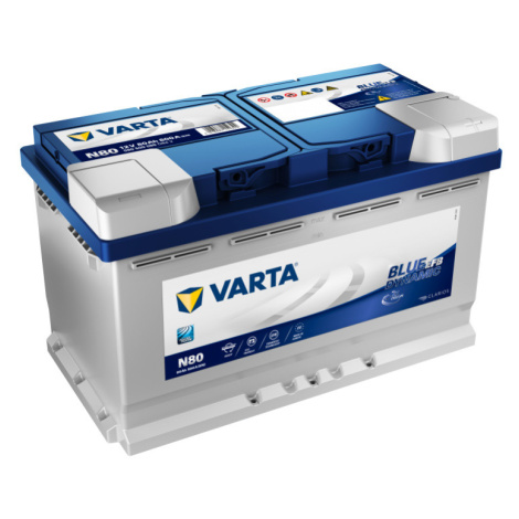 Autobaterie Varta Blue Dynamic EFB 80Ah, 12V, 800A, N80