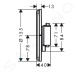 HANSGROHE ShowerSelect Comfort Termostatická baterie pod omítku, matná černá 15562670