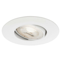 BRILONER LED vestavné svítidlo, pr. 9 cm, 4,9 W, bílé BRI 7048-016