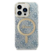 Guess GUBPP14XH4EACSB sada nabíječky MagSafe a pouzdra na iPhone 14 PRO MAX 6.7" blue 4G Print M