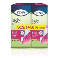 TENA Lady Slim Ultra Mini+50% ink.vlož 42ks 211482