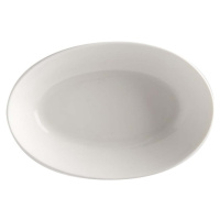 Bílý porcelánový hluboký talíř Maxwell & Williams Basic, 20 x 14 cm