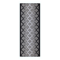 Berfin Dywany AKCE: 100x67 cm Protiskluzový běhoun na míru Zel 1017 Silver (Grey) - obšitý ze vš