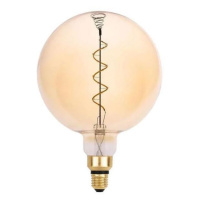 LED Žárovka FILAMENT SPIRAL VINTAGE G200 E27/4W/230V 2000K