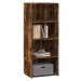 vidaXL Skříň highboard kouřový dub 50 x 41 x 124 cm kompozitní dřevo