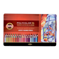 Umělecké pastelky Koh-i-noor POLYCOLOR - 36 ks