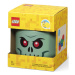 LEGO® úložná hlava (velikost S) - zelený kostlivec