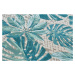 Kusový koberec Flair 105618 Tropical Leaves Turqouise – na ven i na doma 120x180 cm