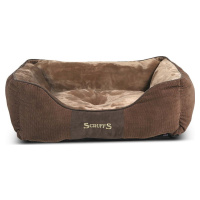 Hnědý plyšový pelíšek pro psa 50x60 cm Scruffs Chester M – Plaček Pet Products