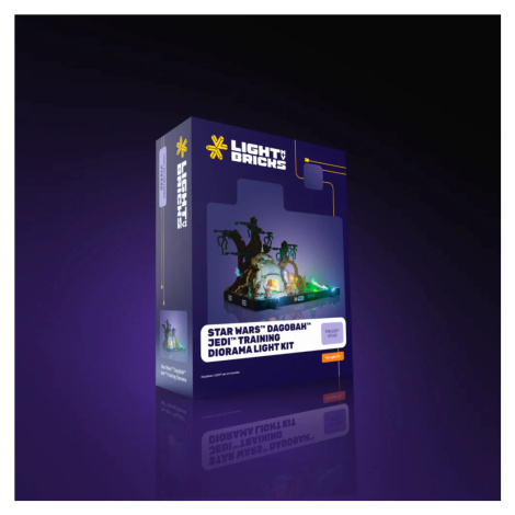Light my Bricks Sada světel - LMB 2.0 LEGO Star Wars Dagobah Jedi Training Diorama 75330
