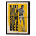 Obraz na plátně Muhammad Ali - Float Like a Butterfly, 4 - 60×80 cm