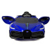Mamido Dětské elektrické autíčko Bugatti Divo lakované modré