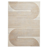 Koberec ve světle šedo-zlaté barvě 80x150 cm Apollo – Think Rugs