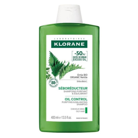 KLORANE Šampon s BIO kopřivou mastné vlasy 400ml