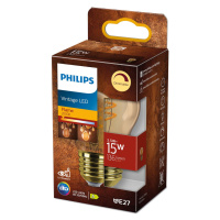 Philips Philips LED Classic E27 P45 2,6W 1 800K zlatá dim