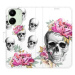 iSaprio flip pouzdro Crazy Skull pro Xiaomi Redmi 13C