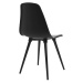 Topstar Víceúčelové židle T2020, bal.j. 2 ks, se čtyřmi plastovými nohami, černá