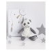 Doudou et Compagnie Paris Doudou Dárková sada - plyšová hračka panda s dečkou 20 cm