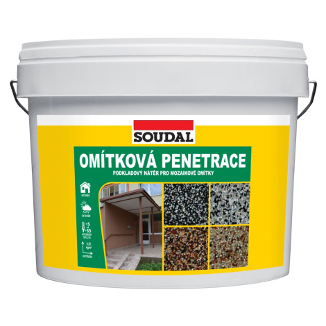 Soudal Penetrace omítková 4,5 kg, písková