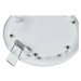 SLV BIG WHITE SENSER 12 Indoor, stropní vestavné LED svítidlo kruhové, bílé, 3000K 1003008