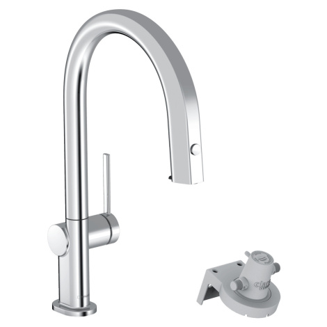 Dřezová baterie Hansgrohe Aqittura bez výpusti chrom 76803000