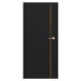 Interiérové dveře Intersie Lux Broušené Zlato 412 - Výška 210 cm