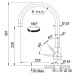 FRANKE Eos Neo Dřezová baterie FC 0044.503, antracit 115.0628.253