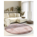 Villeroy & Boch - Hanse Home koberce Kusový koberec Villeroy & Boch 106161 Pink kruh - 200x200 (