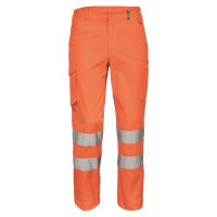 CERVA VIGO HV pracovní kalhoty do pasu reflexní oranžová