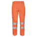 CERVA VIGO HV pracovní kalhoty do pasu reflexní oranžová