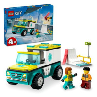 LEGO® City 60403 Sanitka a snowboardista