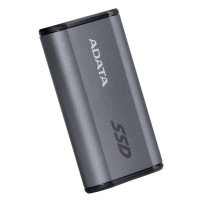 ADATA Externí SSD 500GB SE880, USB-C 3.2 Gen 2x2, R:2000/W:2000MB/s, šedá