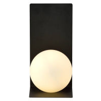 EMIBIG LIGHTING Nástěnné světlo Form 5, 15 cm x 30 cm, černá/opál