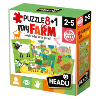 HEADU EN: Puzzle 8+1 Moje farma