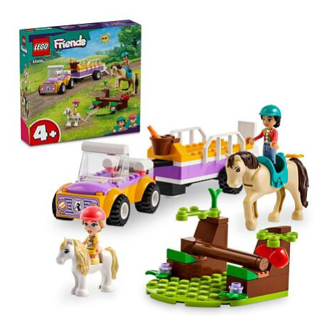 LEGO® Friends 42634 Přívěs s koněm a poníkem