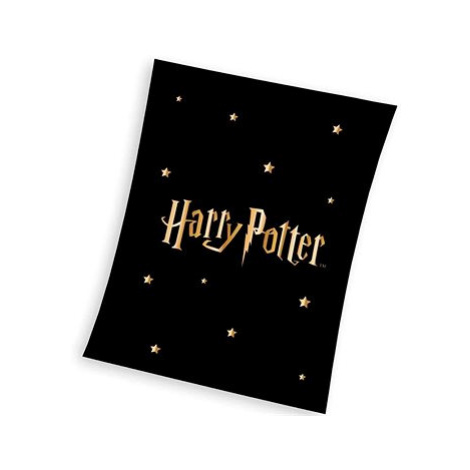 CARBOTEX Harry Potter Gold Stars 130×170 cm