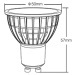 Light Impressions Deko-Light LED, RF-smart, 230V, 4W GU10 300 lm 2700-6500 K 25° stmívatelné 843