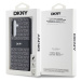 Zadní kryt DKNY PC/TPU Repeat Pattern Tonal Stripe pro Samsung Galaxy S24, černá