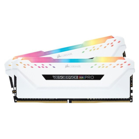 Corsair Vengeance RGB PRO 16GB (2x8GB) DDR4 3200 CL16, bílá CMW16GX4M2C3200C16W Bílá