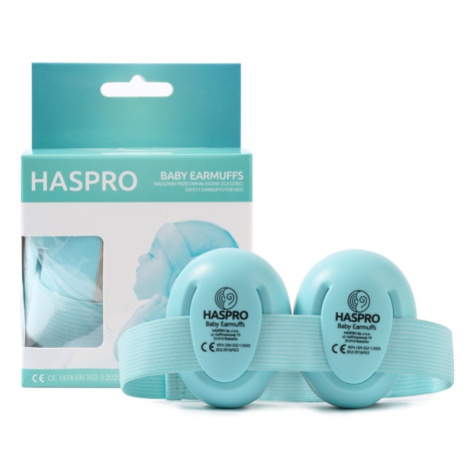 HASPRO Hearing Protection BABY sluchátka na uši, 0m+, mint