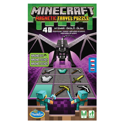 ThinkFun Minecraft Magnetická cestovní hra