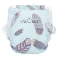 KOLORKY DAY jednorázové eko plenky M 5-8kg 21ks Peří