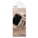 UNIQ Linus AiroSoft silikonový řemínek Apple Watch 42/41/40/38mm růžový