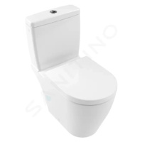 VILLEROY & BOCH Avento WC kombi mísa, DirectFlush, CeramicPlus, alpská bílá 5644R0R1