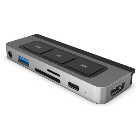 Hyper® HyperDrive Media 6-in-1 USB-C Hub pro iPad Šedá HyperX