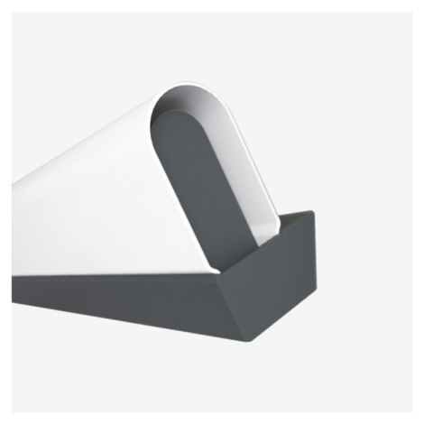 LUCIS nástěnné svítidlo AULA 51W LED 4000K akrylátové sklo šedá AU3.L2.1500.47M DALI2 DALI