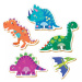 EDUCA Baby puzzle Dinosauři 5v1 (3-5 dílků)