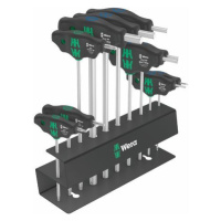 Wera 004174 Zástrčné klíče řada 400 s T-rukojetí Wera Bicycle Set 6 (Sada 10 dílů)